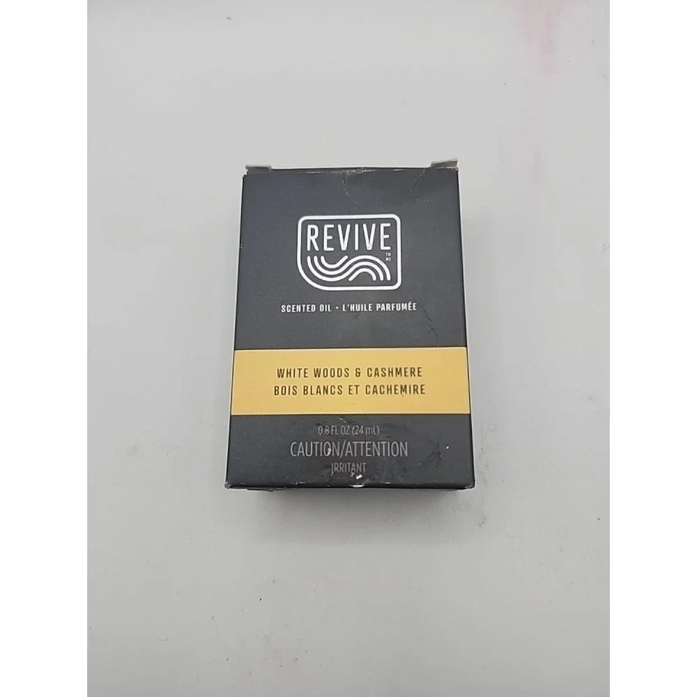 REVIVE WHITE WOODS & CASHMERE Melaleuca Scented Oil Warmer REFILL